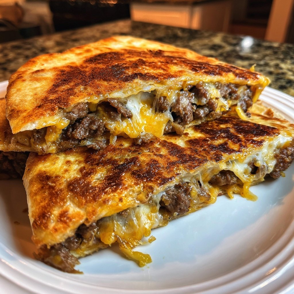 Smashburger Quesadillas - Mini kitchen magic