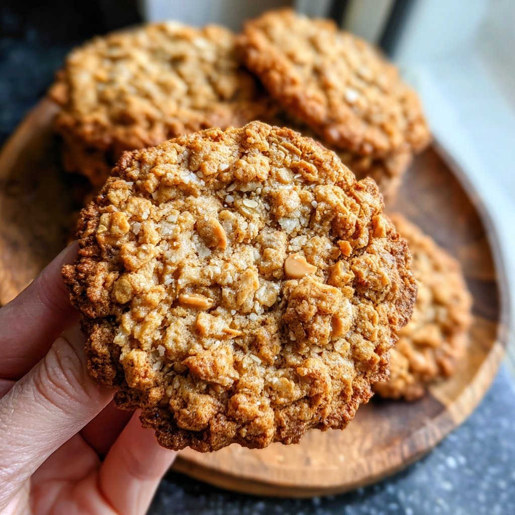 Peanut Butter Oatmeal Cookie Recipe from The Food Charlatan